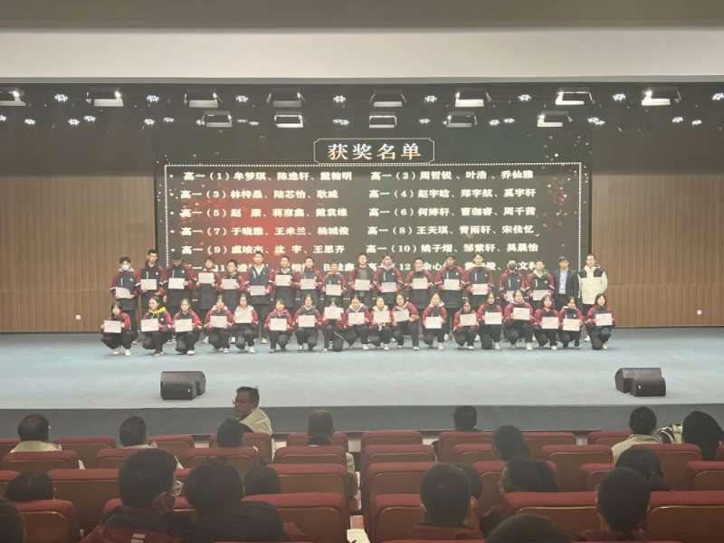 But through the wind and frost, spring mountains are in sight - Changzhou Songjianhu Senior High School Monthly Commendation Conference